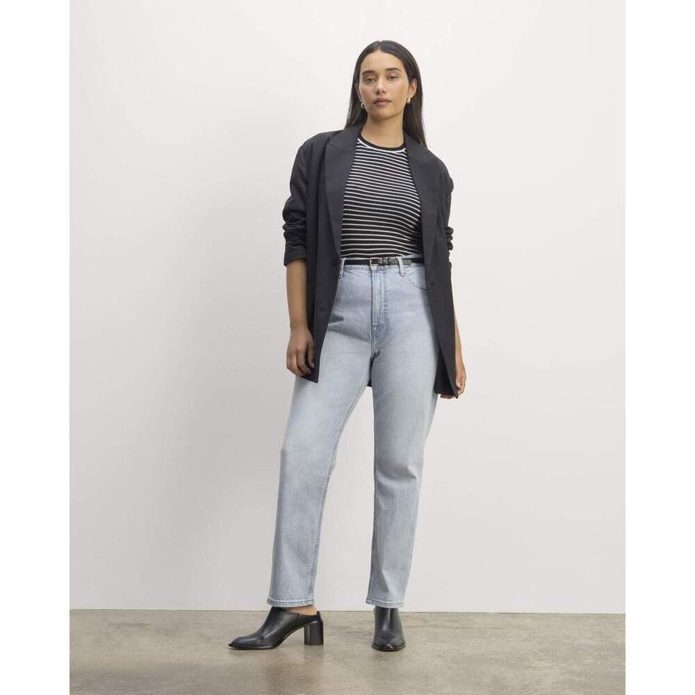 Everlane Women's Cheeky Hourglass Jean in Light Sky, Size 27, Cotton